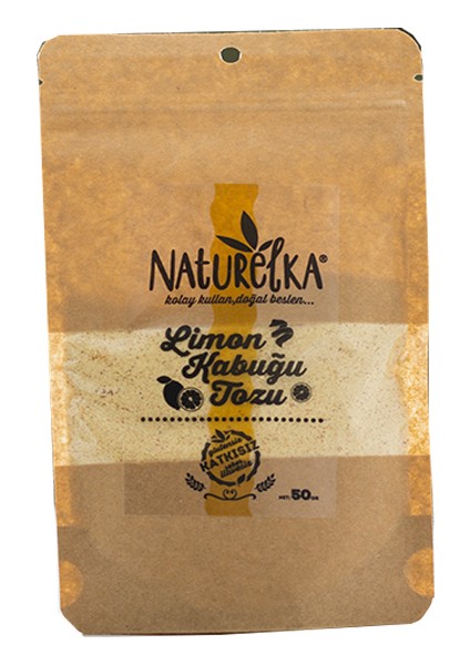 Limon Kabuğu Tozu Glutensiz 50 gr