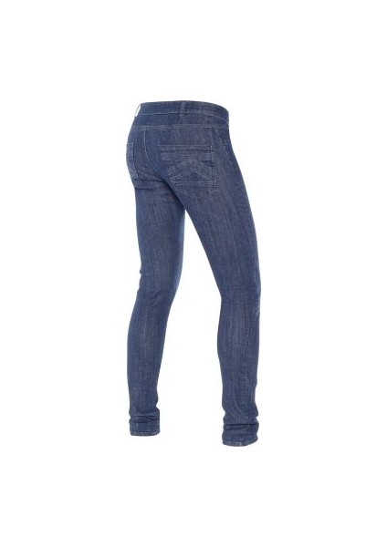 Jessville Lady Skinny Kot Pantolon Blue Denim