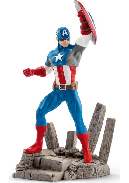 Schleich Kaptan Amerika