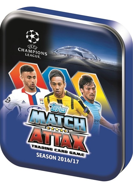 Topps Uefa Şampiyonlar Ligi Trading Card Mini Tinbox