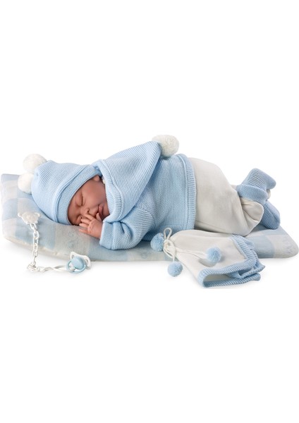 Mimo Lloron Durmiente Azul Sesli 40 cm