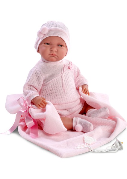 Lalo Toquilla Rosa Sesli 40 cm