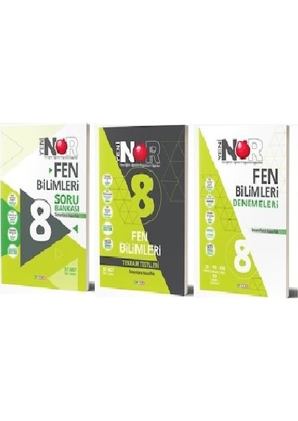 Nar 8. Sınıf Fen Bilimleri Soru Seti 2019