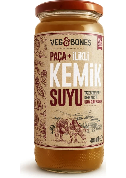 Paça+İlikli Kemik Suyu 480 ml