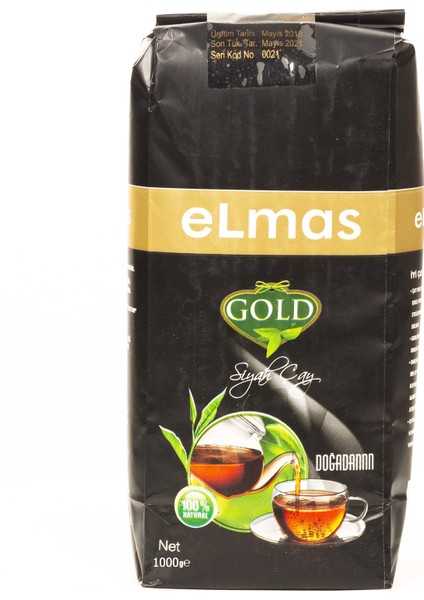 Gold Siyah Çay 1000 gr