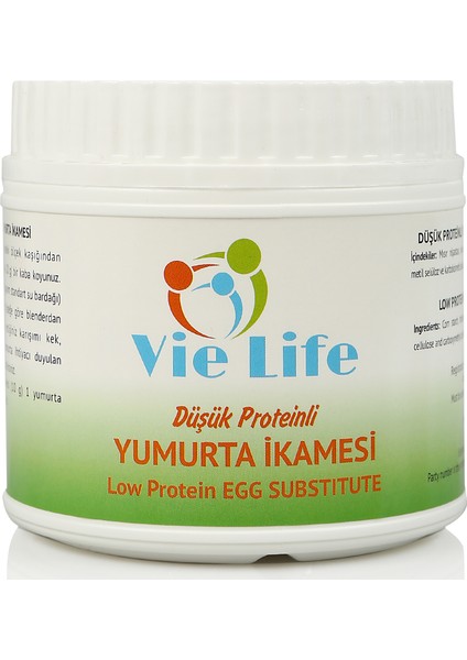 Vie Life 300 g Düşük Proteinli Yumurta İkamesi