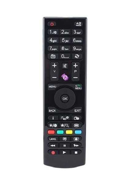 Telefunken Lcd Led Tv Uyumlu Kumanda Mor Tuşlu