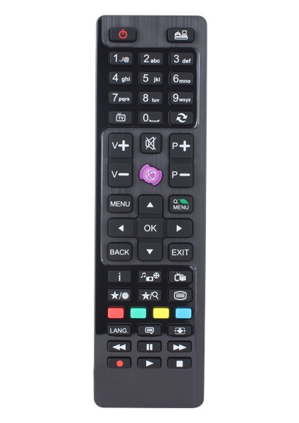 Seg Lcd Led Plazma Tv Uyumlu Minnak Kumanda Mor Tuşlu