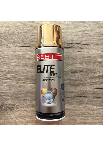 Best Elite Efekt Altın Gold Sprey Boya 400Ml