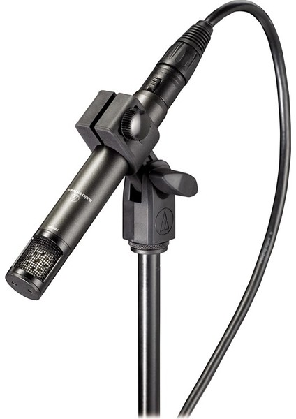 Audio Technica Atm450 Cardioid Condenser Side Address İnstrument Pencil Microphone