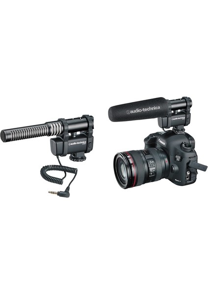 Audio Technica At8024 Stereomono Camera Mount Condenser Microphone modelleri