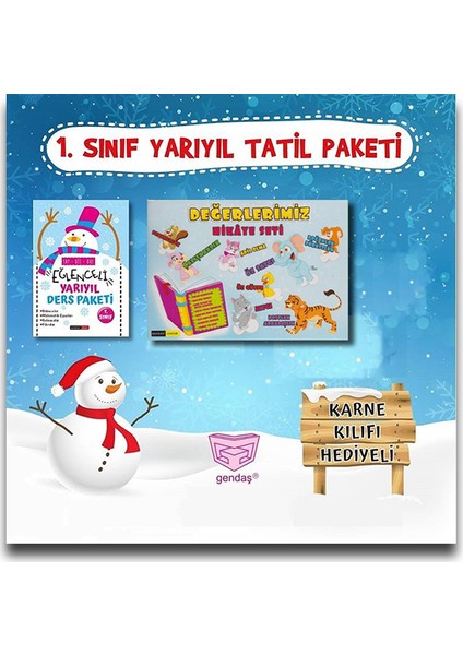 Gendaş 1. Sınıf Yap-Bil-Bul Yarıyıl Tatil Paketi