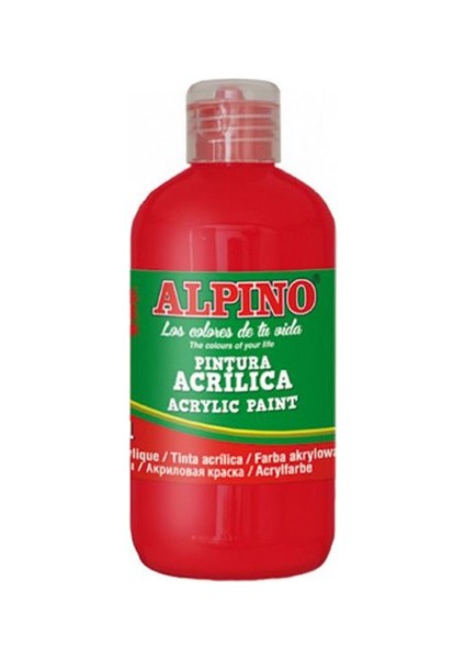 Akrilik Boya Kırmızı 250 Ml