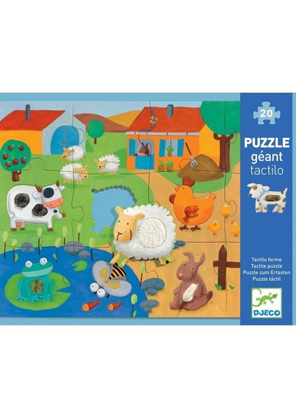 Tactile Farm Puzzle Puzzle