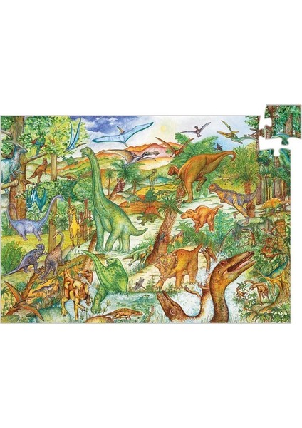 Dinosaurs 100 Pcs Booklet Puzzle