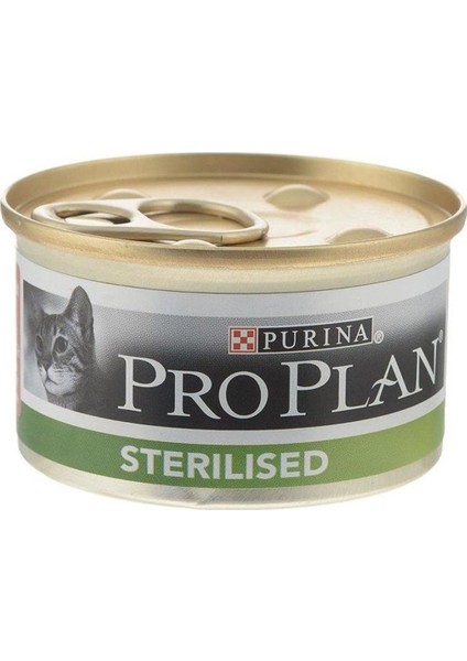 Proplan Steril Kısırlaştırılmış Somonlu Kedi Konservesi 85 gr