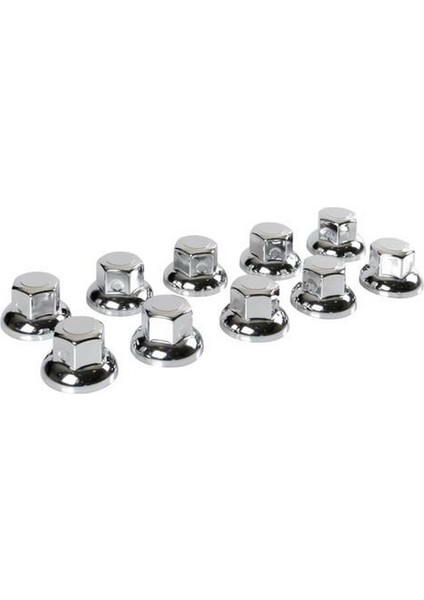 33Mm Bijon Kapağı Parlak Paslanmaz Çelik 10 Adet 97971