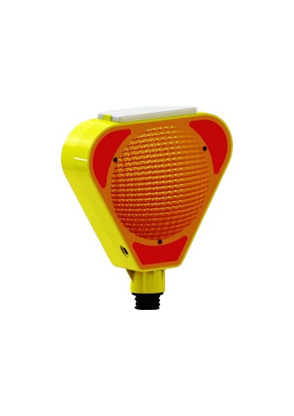 Solar Flaşörlü Uyarı Lambası Sarı UT 8501