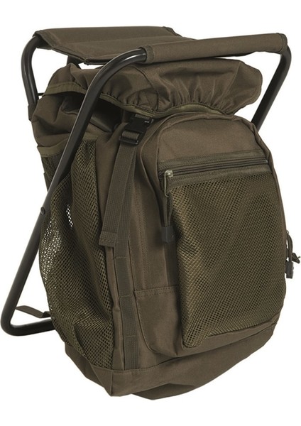 Outdoor ve Taktikal 20 Lt Tabureli Sırt Çantası 14059001 Yeşil