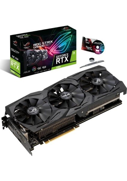 ROG Strix GeForce RTX 2060 Gaming 6GB OC 192Bit GDDR6 (DX12) PCI-E 3.0 Ekran Kartı (ROG-STRIX-RTX2060-O6G-GAMING) indirimleri
