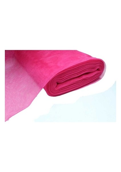 Kristal Tül Süsleme Tülü Fuşya 1 Metre