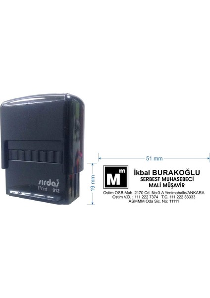 912 Kişiye Özel Muhasebeci Kaşesi fiyatları