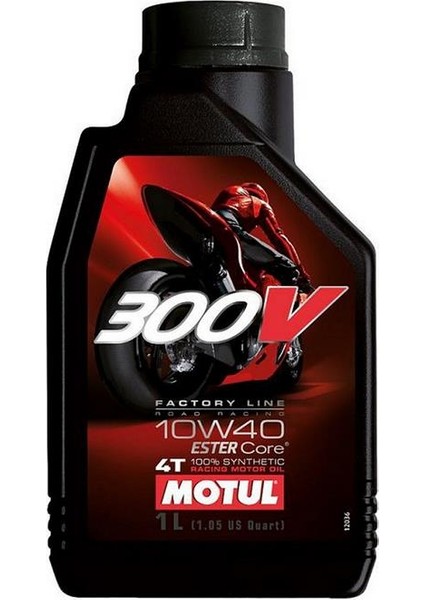 Motor Yağı Motul 300V 10W40 4T 1Lt