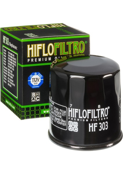 Yağ Filtresi Hiflo Hf-303 Honda Cb600-F Xl650-V Transalp Kawasakı Zx6-R Nınja Er-6F Zx10-R