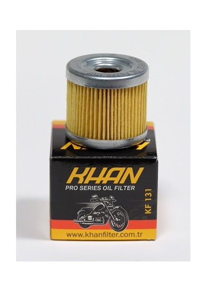 Khan Yağ Filtresi Kf131 Suzuki Uh200 K7,K8,K9,L0,L1,L2 Burgman Wolf,Dr100, An125, Dr125, Gn125, Gs125, Gz125, Sp125 Tvs Apache