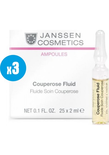 Cosmetic Couperose Fluid - 3 Adet x 2ml