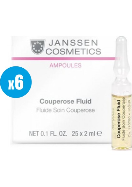 Cosmetic Couperose Fluid - 6 Adet x 2ml