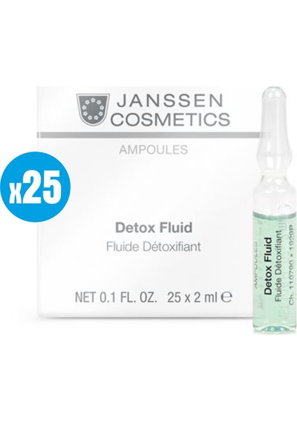 Cosmetic Detox Fluid - 25 Adet x 2ml