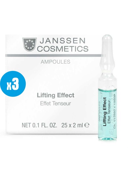 Cosmetic Lifting Effect Instant Anti Wrinkle Booster - 3 Adet x 2ml