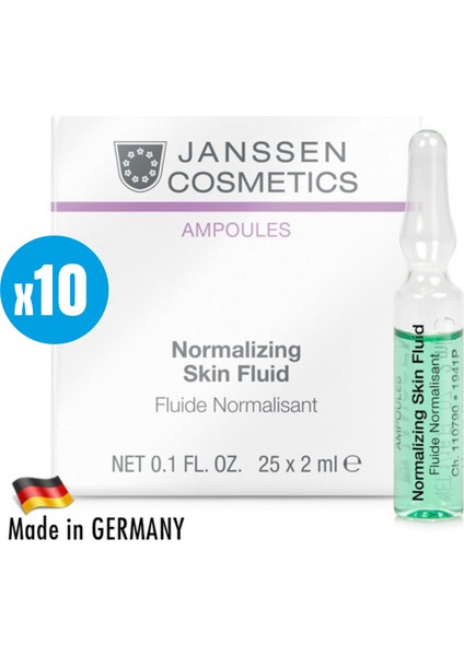 Cosmetic Normalazing Skin Fluid - 10 Adet x 2ml