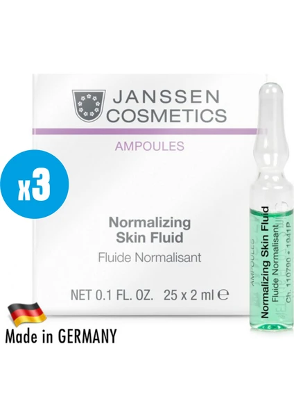 Cosmetic Normalazing Skin Fluid - 3 Adet x 2ml