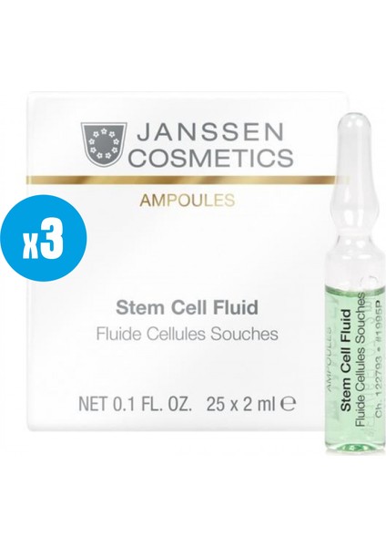 Cosmetic Stem Cell Cellues S Fluid ( Anti Aging) - 3 Adet x 2ml