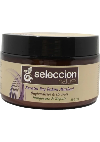 Seleccion Naturel Keratin Özlü Saç Maskesi 250 ml