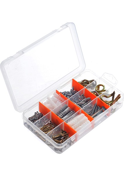 12 Bölmeli Beta Organizer Ve Vida, Çivi, Dübel Seti - ASR5004