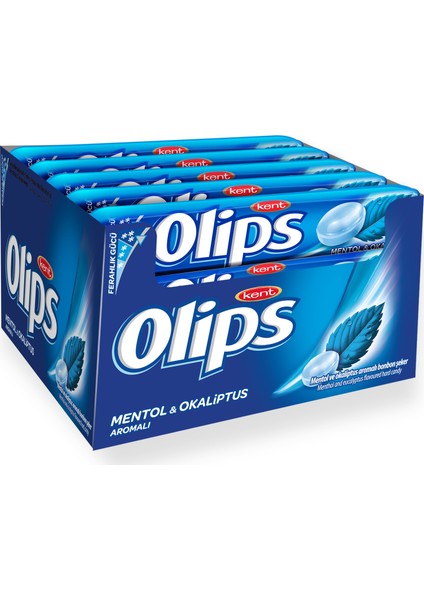 Kent Olips Stick Mentol Okaliptus 28gr 24'lü Kutu