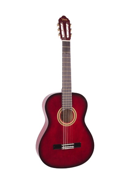 VC104 Klasik Gitar 4/4 (Kırmızı)