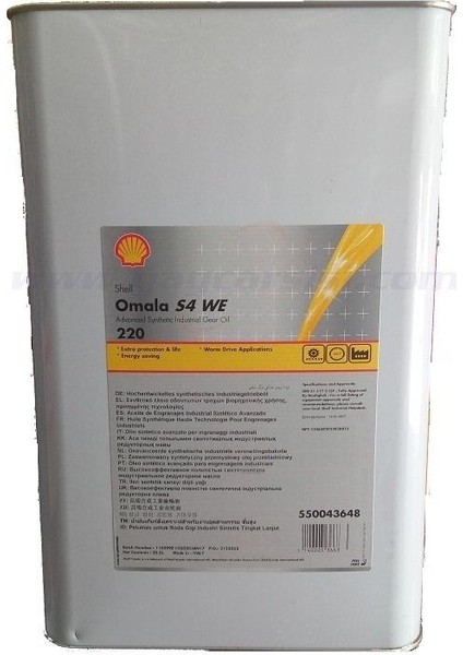 Omala S4 We 220 Teneke 20 Litre