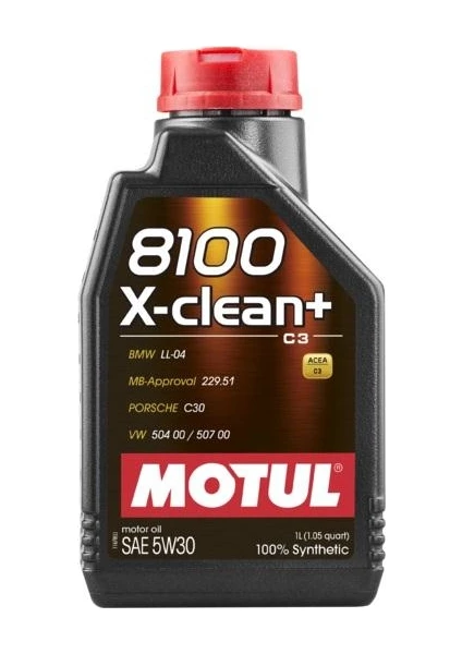 8100 X-Clean 5W-30 1 Litre Motor Yağı ( Üretim Yılı :2023 )