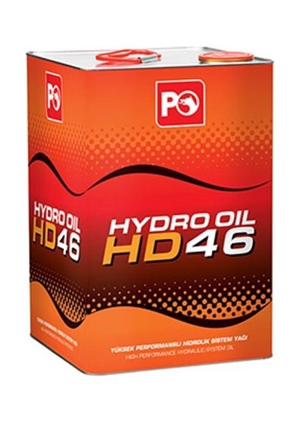 Petrol Ofisi Hydro Oil Hd 46 Teneke 17 Litre (15 Kg)