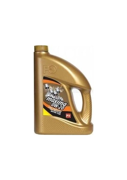 Maxima 0W-20 4 Litre Motor Yağı ( Üretim Yılı :2022 )