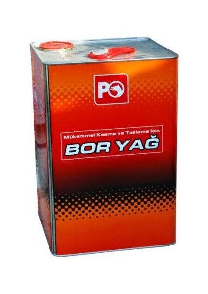 Bor Yağ Teneke 15 Kg