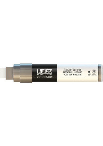 Profesyonel Akrilik Kalem 15mm Silver