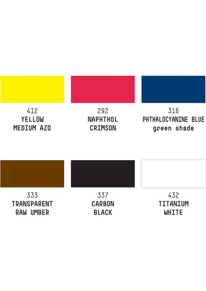 Ink Essentials 6x30ml modelleri