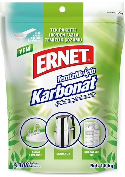 Temizlik İçin Karbonat 1;5 Kg