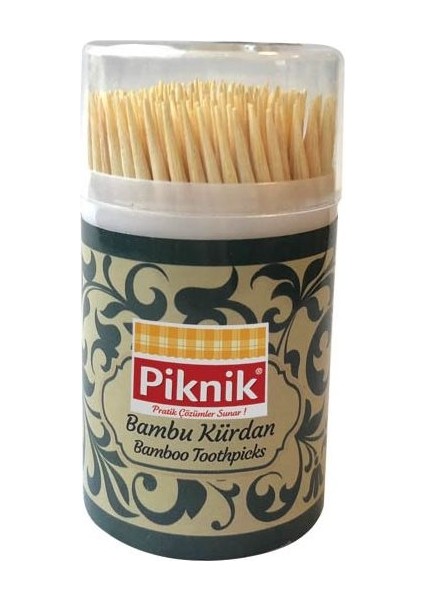 Ağaç Bambu Kürdan 200'Lü