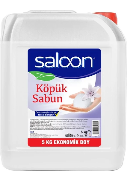 Köpük Sabun Şeffaf Floral 5 L